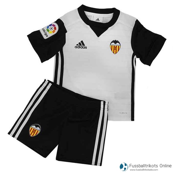 Valencia Trikot Kinder Heim 2017-18 Fussballtrikots Günstig